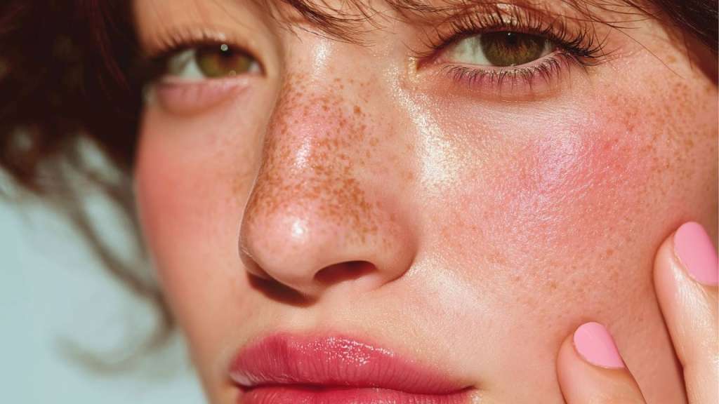 女生雀斑